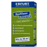 ERFURT Kleister Rauhfaser, 200g, Tapetenkleister für bis zu 30 m² (ca. 3 Rollen) Rauhfasertapete