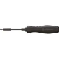 zai Hause E-Schraubendreher, Schrauber schwarz, Li-Ion-Akku 3,6Volt 1,5Ah, 8 Bits und Verlängerung