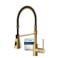 Lenz Küchenarmatur KALANI² flexible Geschirrbrause, 2 Strahlarten, 306° schwenkbar Nickelfrei