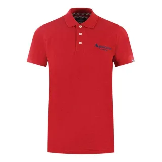 Aquascutum Unisex Erwachsene London Klassisches Polo-Shirt (Rot)