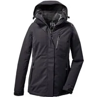 Killtec Outdoorjacke KOW 170 KG WMN JCKT Damen Funktionsjacke: wasserdicht, atmungsaktiv, abnehmbare Kapuze