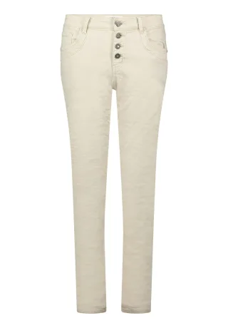 CARTOON - Boyfriend-Jeans beige - Gr. - 36