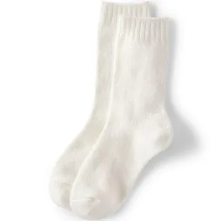 CashTouch Socken, Damen,  Weiß, by Lands' End