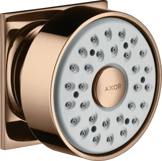 Hansgrohe Seitenbrause Axor eckig Polished Red Gold 28469300