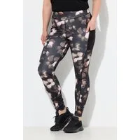 Ulla Popken Leggings Sport-Leggings schnelltrocknend Taschen recycelt