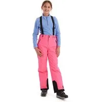 Killtec Skihose Girls Skihose 242 Wasserdicht, atmungsaktiv, abnehmbare Träger, rutschfester Schneefang