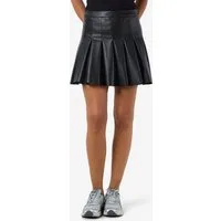 Noisy may Lederimitatrock NMPAULO HW PLEATED PU MINI SKIRT