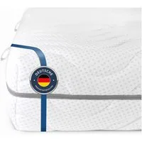 Kaltschaummatratze BMM KSCell-Schaummatratze Komfort 19 SilverCare, 90 x 200 cm, H2, BMM, 19 cm hoch, ergonomischer 7-Zonen KSCell®-Schaum, Deutsche Produktentwicklung