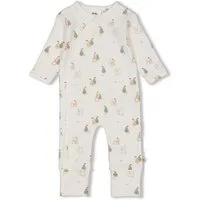 Feetje Pyjama Feetje Baby Strampler Strampelanzug Schlafanzug Krempelfuß Birnen (1 tlg)