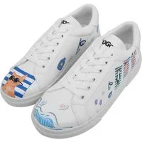 DOGO Ace Low-Top Sneaker You, Me And The Sea Damen Sneaker, Ace Sneaker Handgefertigt