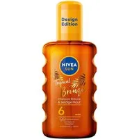 Nivea Sonnenschutzspray Sonnenschutz - Tropical Bronze Ölspray LSF 6 (200 ml), 1-tlg.