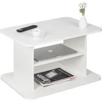 RICOO Couchtisch WM094-WM (1-St), Sofatisch mit Stauraum Wohnzimmer Tisch Beistelltisch Kaffeetisch