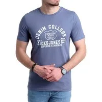 Jack & Jones Print-Shirt T-Shirt mit Aufdruck aus Baumwolle