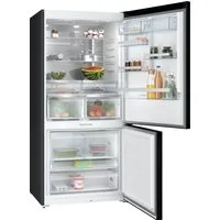 BOSCH Kühl-/Gefrierkombination Serie 8 KGP86AXB0N, 186 cm hoch, 86 cm breit, Flex Cool & Freeze, No Frost, LED-Licht, Big Box, XXL-Fassungsvermögen