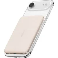 Anker Anker Nano Powerbank, Qi2-zertifiziert, 5000mAh Magnet- Powerbank 15W Max ultraschnelles Laden, MagSafe-kompatibel, tragbares Ladegerät 5000 mAh (5 V), Kabelloses Laden, für iPhone 17/16/15/14/13