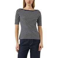 comma T-Shirt im Streifen-Design