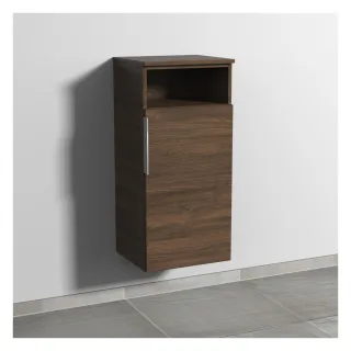 Sanipa 3way Mittelschrank mit 1 Tür und 1 offenem Fach, Eiche-Arizona, UM13580 UM13580