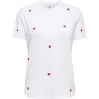 ONLY Kurzarmshirt ONLKETTY LIFE S/S O-NECK TOP JRS NOOS