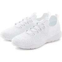 Vivance Freizeitschuh, Halbschuh, Turnschuhe, Slip-On-Sneaker, Sneaker superleicht, zum Reinschlüpfen mit elastischen Schnürbändern VEGAN