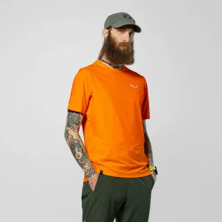 SALEWA - Pedroc Dry'ton Wind T-Shirt Herren - Schwarz (Gr.54)