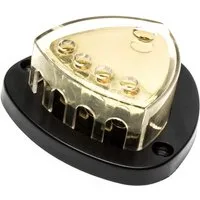Adapter Universe Kabelkanal 12V Strom Kabel Verteiler Block Auto KFZ Verstärker 1x 16mm² 4x 10mm²