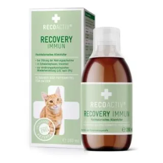 RECOACTIV Recovery Immun für Katzen, hochkalorisches Diät-Alleinfuttermittel, appetitanregend 280 ml