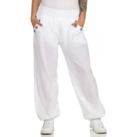 simaranda Pumphose Damen Sommerhose 401 Weiß