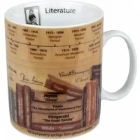 Könitz Becher Literature Wissensbecher Englisch 460 ml, Porzellan