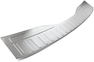 MATT Edelstahl Ladekantenschutz Stoßstange Schutz Abdeckung für Ford Mondeo V 5 Turnier ab 2014-