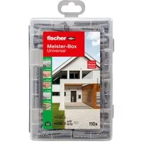 fischer Schrauben- und Dübel-Set Fischer Dübel UX Meisterbox - 110 Stück