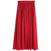 Next Maxirock Plissierter Maxirock aus Satin (1-tlg)