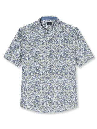 OLYMP - Regular Fit: Freizeithemd blau - Gr. - XXL