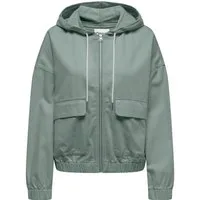 ONLY Parka ONLKENZIE-SOFT LIFE L/S JACKET CC PNT elastische Bündchen