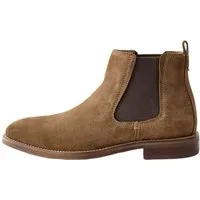 Next Stiefelette aus Veloursleder Chelseaboots (1-tlg)
