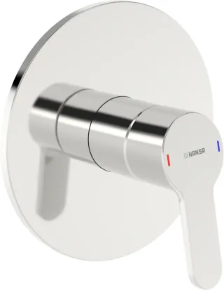 Hansa Einhandmischer Sichtteil f. einen Abgang, HANSAPRIMO 8991 Rosette rund verchromt, 89919023 89919023