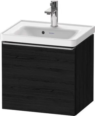 Duravit D-Neo Waschtischunterbau wandhängend Eiche Schwarz Matt 484x372x440 mm - DE4248070160000 DE4248070160000