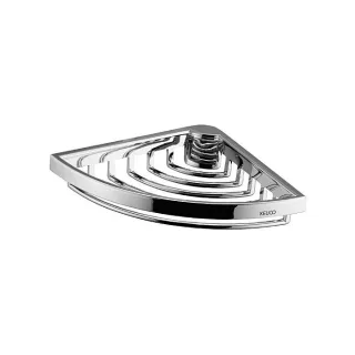 Keuco Eckseifenkorb 24943010000 verchromt, abnehmbar, Schenkellänge 14 cm