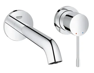Grohe Essence - Waschtischarmatur, 2-Loch Montage, verchromt 19408001 19408001