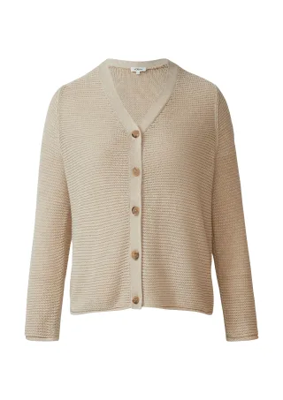 s.Oliver - Strickjacke beige - Gr. - 52