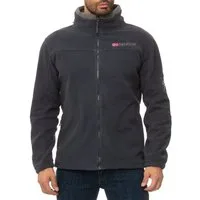Geographical Norway Fleecejacke Herren Regular Fit Jacke batamazonie mit eingelassener Kapuze
