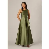 Adrianna Papell Abendkleid One Shoulder Mikado Gown Glamourös, fließend, elegantes Finish