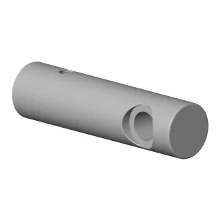 Dornbracht Halter für Handtuchring Ersatzteile 081797568 D. 13 x 50 mm Schwarz matt 081797568-33