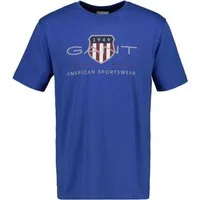 Gant T-Shirt Herren T-Shirt 1er Pack Baumwolle (Packung, 1er Pack)