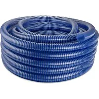 Poppstar Saugschlauch Druckschlauch 25mm Innendurchmesser (Material PVC), UV-beständiger 1 Zoll Pumpenschlauch & Förderschlauch mit Außen-Ø 31mm