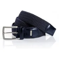 MONTI Flechtgürtel HAMBURG 3,5 cm breit, Elastischer Flechtgürtel, Casual-Business-Sportiv