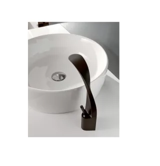 Graff Ametis hohe Waschtischarmatur, mechanisch, schwarz 5108520