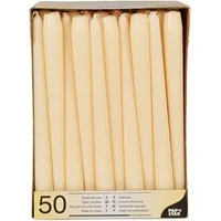 PAPSTAR GmbH Spitzkerze 50 Leuchterkerzen Ø 2,2 cm · 25 cm