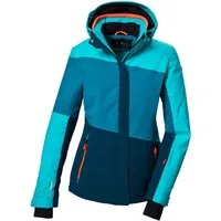 Killtec Skijacke KSW 67 WMN SKI JCKT Damen Skijacke: wasserdicht, atmungsaktiv, abnehmbare Kapuze