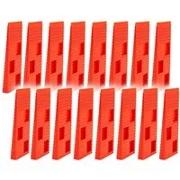 MASTERPROOF PROFESIONAL Montagekeil Unterlegkeile Ausgleichskeile Montagekeile 1 - 6 mm, 16 Stück
