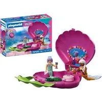 Playmobil® Muscheltasche Meerjungfrauen (72105), Fantasy & Magic Konstruktions-Spielset, (47 St)